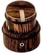 Wooden Knob - Fluorescent Marker