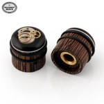 Wooden knob - Clockwork