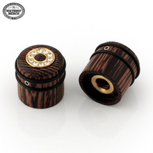 Wooden Knob - Zircon