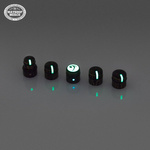 Wooden Knob - Fluorescent Marker