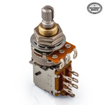 Potentiometer Middle Push Pull - 50K Ohm with center click for bass preamps.