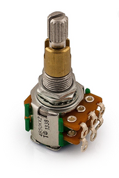 Potentiometer treble/bass - 50K - for Aquilar OBP-3 preamp