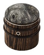 Wooden knob - Buckeye Burl 2